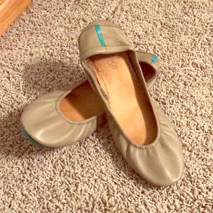 Taupe Tieks Size 10